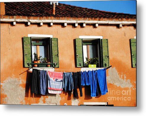 Murano Metal Print featuring the photograph Old Fashioned Way by Jacqueline M Lewis