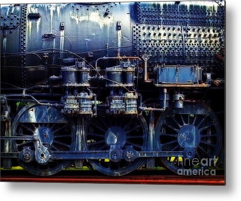 Locomotive Art Metal Print featuring the photograph Old Loco by Joseph J Stevens