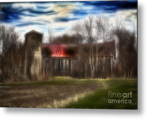 Rustic Barn Metal Print featuring the photograph Old Rustic Barn by Jim Lepard