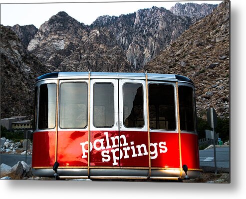 Palm Springs Metal Print featuring the photograph Palm Springs Tram by John Daly