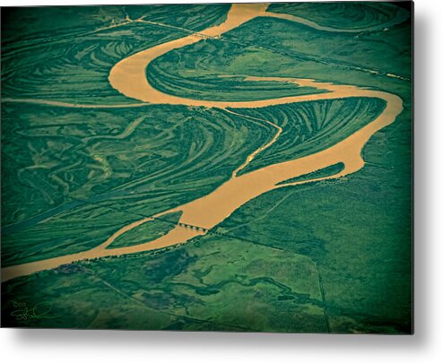 Porto Esperanca Metal Print featuring the photograph Paraguay River Crossing by S Paul Sahm