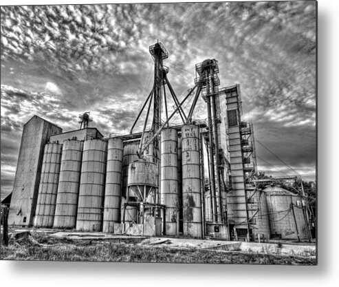 Ar Metal Print featuring the photograph Past Elevation by David Zarecor