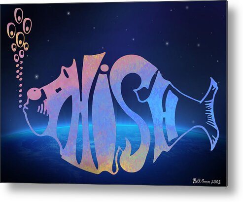 Phish Metal Print featuring the photograph Phish by Bill Cannon