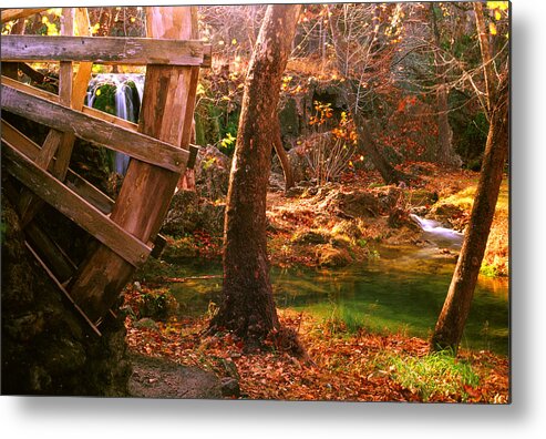 Oklahoma Metal Print featuring the photograph Price Falls 3 of 5 by Jason Politte