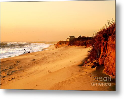 North America Metal Print featuring the photograph Quiet Summer Sunset by Sabine Jacobs