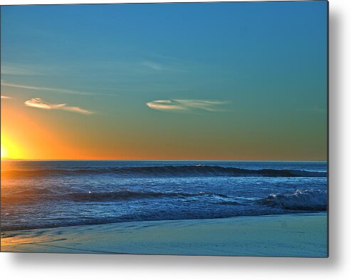 Sunset Metal Print featuring the photograph Rainbow Sunset by Liz Vernand