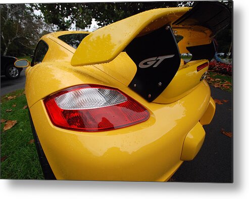 Automobiles Metal Print featuring the photograph Rear Assets by John Schneider