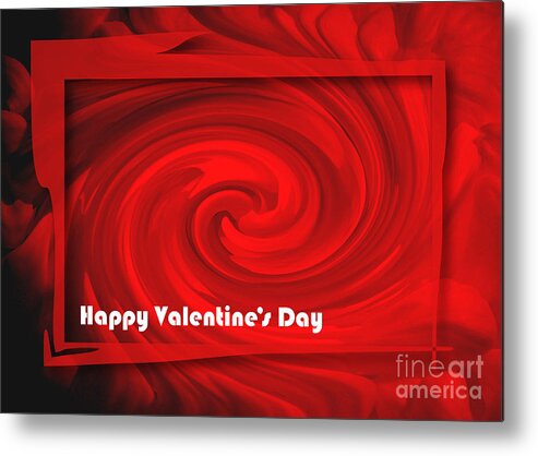 Valentine Metal Print featuring the photograph Red Hot Valentine by Cheryl McClure