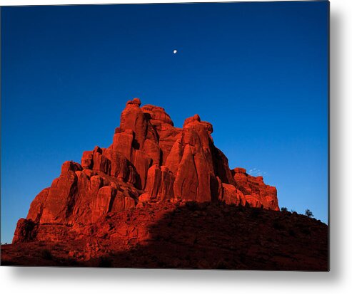 American Metal Print featuring the photograph Red Rock Sunrise by Jonathan Gewirtz