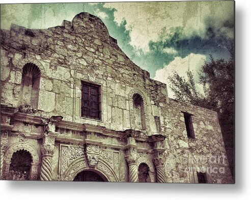 Alamo Metal Print featuring the photograph Remember by AK Photography