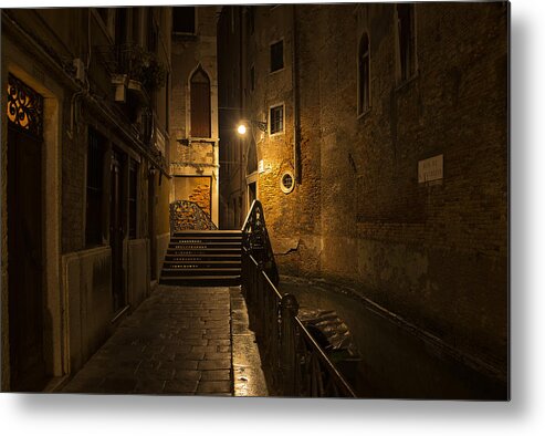 Venice Metal Print featuring the photograph Rio de San Maurizio by Marion Galt