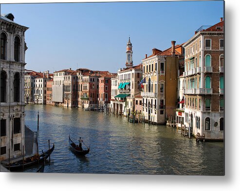 Venice Metal Print featuring the photograph Romantic Venice by Terence Davis