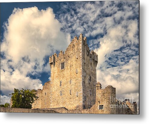 Ancient Metal Print featuring the photograph Ross castle by Gabriela Insuratelu