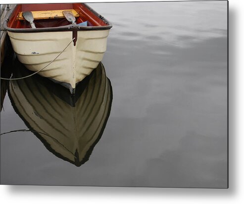 Rowboat Metal Print featuring the photograph Rowboat by Jani Freimann
