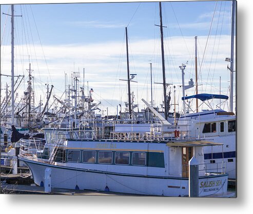 Bellingham Metal Print featuring the photograph Salish Sea by Judy Wright Lott