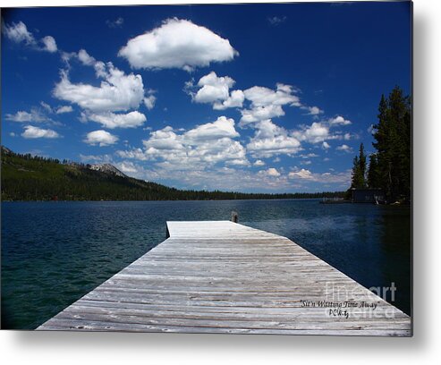 Sit'n Wasting Time Metal Print featuring the photograph Sit'n Wasting Time Away by Patrick Witz