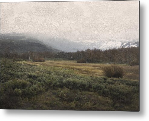 Landscape Metal Print featuring the photograph Steens Mountain Landscape - No. 2 by Belinda Greb