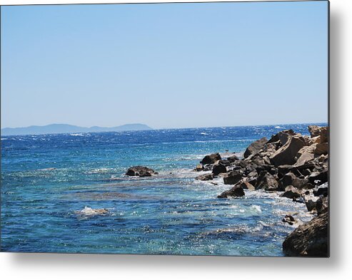 Stiff Breeze Metal Print featuring the photograph Stiff breeze by George Katechis