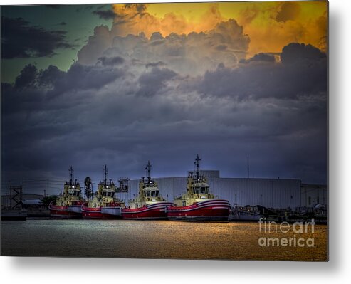 Storm Clouds Metal Print featuring the photograph Storm Brewing by Marvin Spates