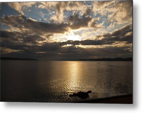 Sunrise Metal Print featuring the photograph Sunrise by Ron Roberts