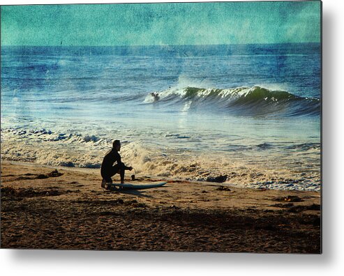 Surf Metal Print featuring the photograph Surfer 7 by Beth Taylor