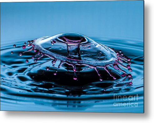 Water Metal Print featuring the photograph Swinger water splash by Anthony Sacco