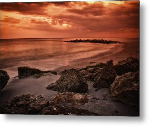 Crystal Yingling Metal Print featuring the photograph Tangerine Dream by Ghostwinds Photography