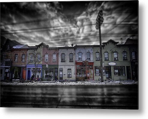 Street Metal Print featuring the photograph The Answers You Seek Will Never Be Found At Home by Russell Styles