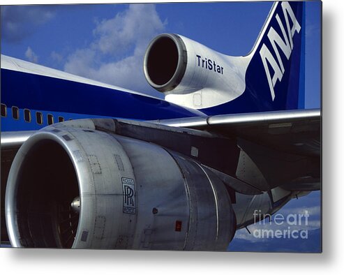 Airplane Metal Print featuring the photograph The Metal by Aiolos Greek Collections