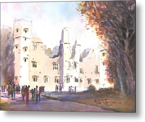 Keith Thompson Metal Print featuring the painting The Old Castle Mallow County Cork by Keith Thompson