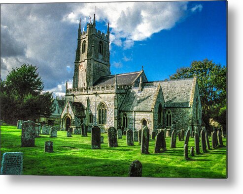 Parish Metal Print featuring the photograph The Parish Church of St. James by Ross Henton