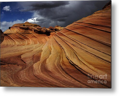 The Second Wave Metal Print featuring the photograph The Second Wave by Vivian Christopher