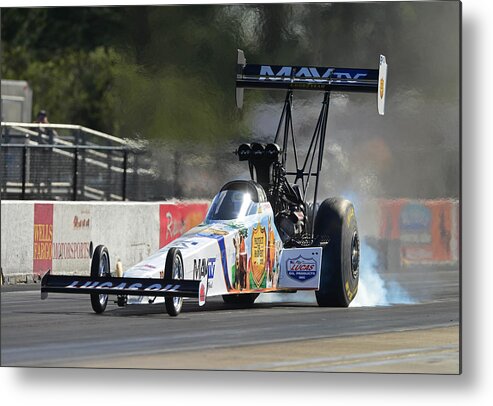 Car Metal Print featuring the photograph Top Fuel Dragster by Gianfranco Weiss