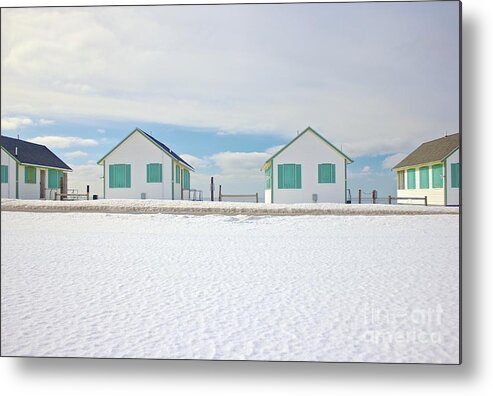 Cottage Metal Print featuring the photograph Truro Cottages by Amazing Jules