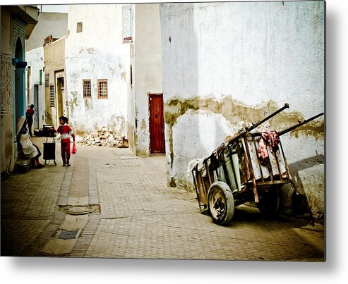 2006 Metal Print featuring the photograph Tunisian Girl by John Wadleigh