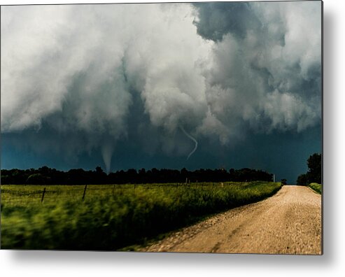Tornado Metal Print featuring the photograph Twister Sisters by Marcus Hustedde