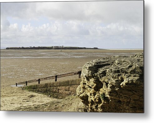 Hilbre Island Metal Print featuring the photograph View over to Hilbre by Spikey Mouse Photography