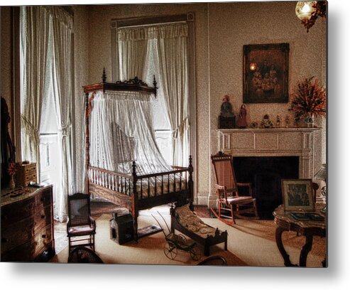 Old Metal Print featuring the photograph Vintage Home by Kathy Williams-Walkup