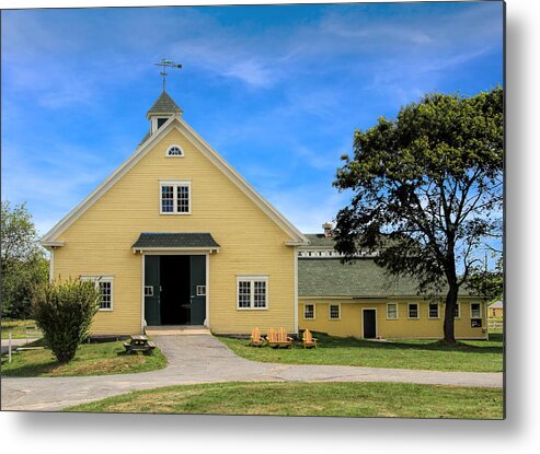 Wells Reserve Barn Metal Print featuring the photograph Wells Reserve Barn by Jemmy Archer