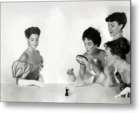 Personality Metal Print featuring the photograph Wendy Burden by Horst P. Horst
