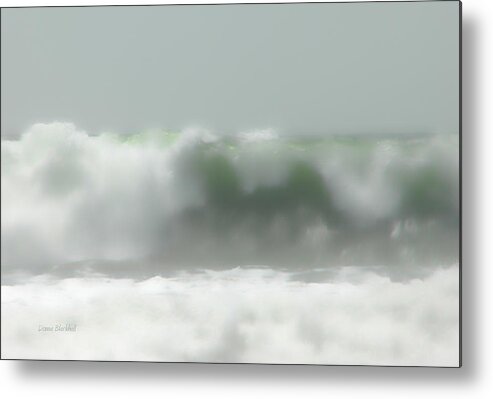 Ocean Metal Print featuring the photograph Wind And Sea by Donna Blackhall