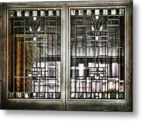 Evie Metal Print featuring the photograph Windows of a Prairie House by Evie Carrier