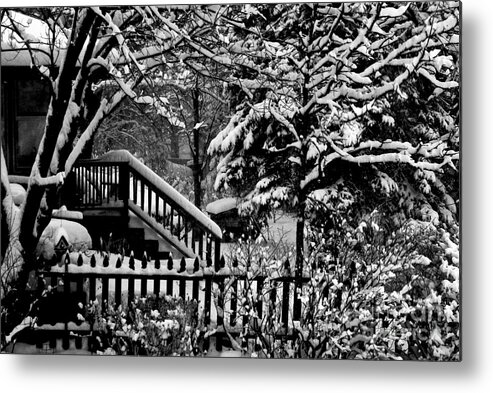 Landscape Metal Print featuring the photograph Winter Can Be Beautiful by Frank J Casella