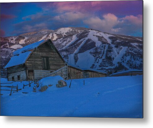 Steamboat Springs Metal Print featuring the photograph Winter's Touch by Kevin Dietrich