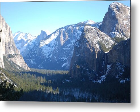 Half Dome Metal Print featuring the photograph Yosemite Valley by Richard Hinger