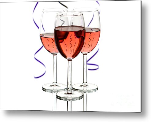 Wine Metal Print featuring the photograph Wine #1 by Blink Images
