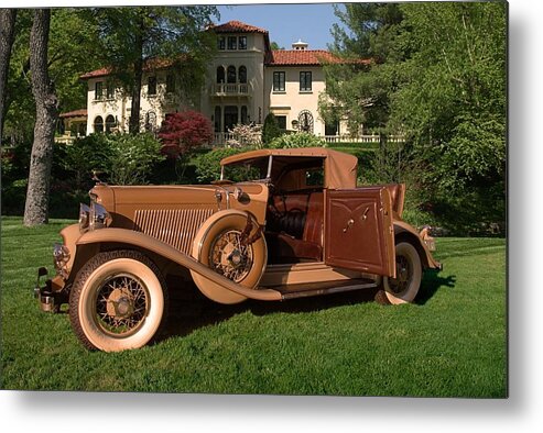 1931 Metal Print featuring the photograph 1931 Auburn Cabriolet by Tim McCullough