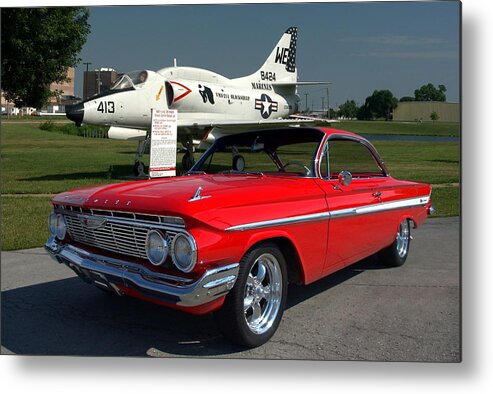 1961 Metal Print featuring the photograph 1961 Chevrolet Impala by Tim McCullough