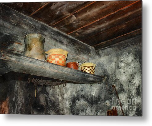 Photo Metal Print featuring the photograph Above the Stove by Jutta Maria Pusl