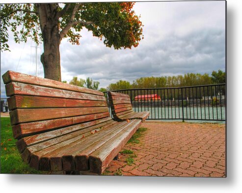  Metal Print featuring the photograph Awaiting by Michael Frank Jr